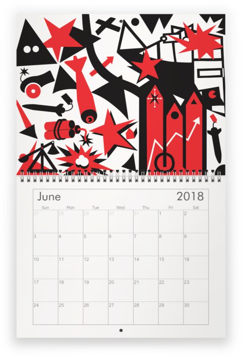 Cover 2018 Artcontext Calendar